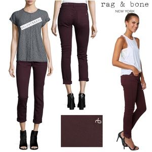 Rag&bone Dre jeans in aged wine